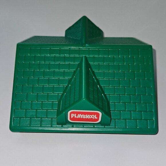VTG Playskool Green Roof Dollhouse 1992 Item #980 Replacement - Picture 3 of 8